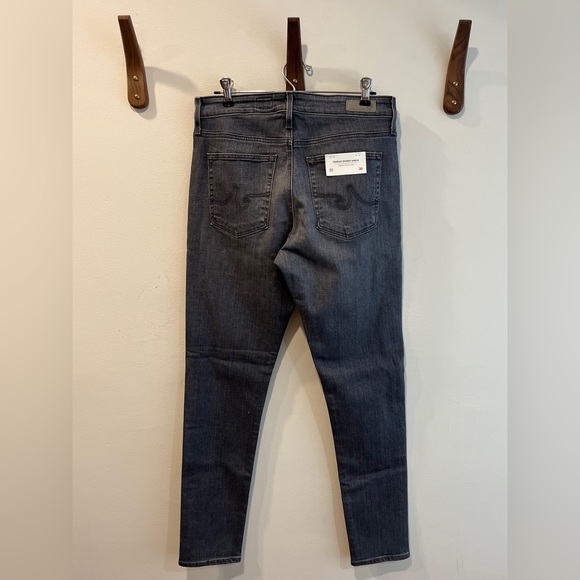 NWT AG Jeans FARRAH High-Rise Skinny Ankle Ashen Blue-Gray Stretch Size 30R - Picture 9 of 16